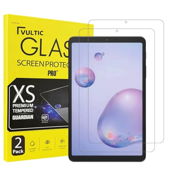 Vultic Screen Protector [2 Pack] for Samsung Galaxy Tab E 9.6 2015, Tempered Glass Film Tablet Cover by VULTIC - Used - Acceptable condition - CA$3.50