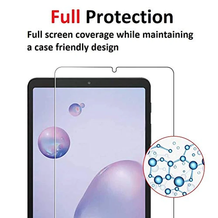Vultic Screen Protector [2 Pack] for Samsung Galaxy Tab E 9.6 2015, Tempered Glass Film Tablet Cover by VULTIC - Image 8