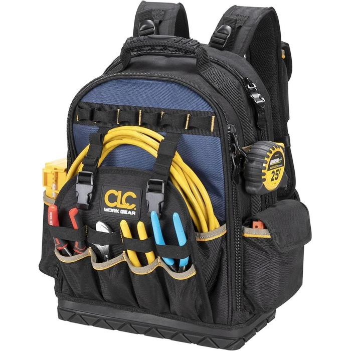 CLC Work Gear PB1133 Molded Base Heavy Duty Tool Backpack - Black by CLC - Image 1