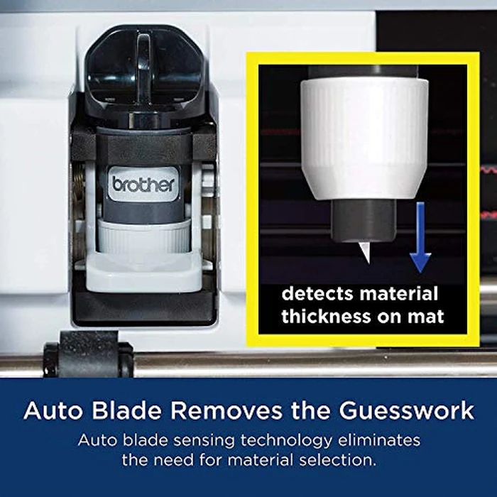 Brother ScanNCut SDX125E Electronic DIY Cutting Machine with Scanner, Make Custom Stickers, Vinyl Wall Art, Greeting Cards and More with 682 Included Patterns by Brother - Image 4