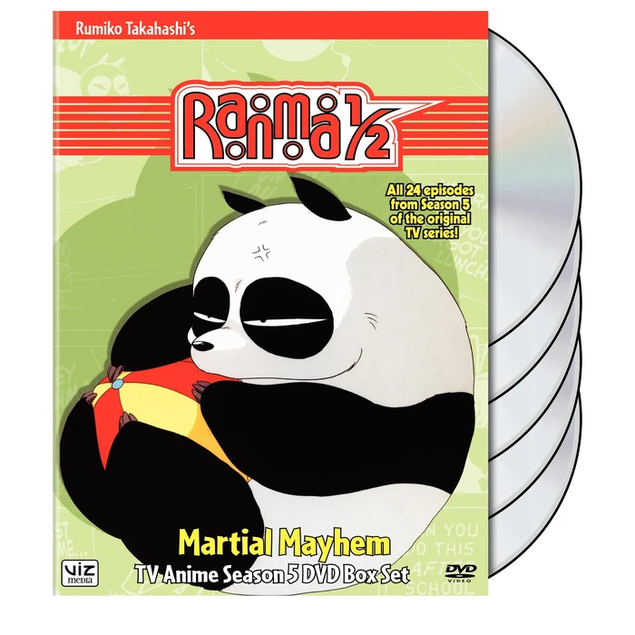Ranma 1/2: Season 5 - Martial Mayhem by Warner Home Video - Used - Very Good condition