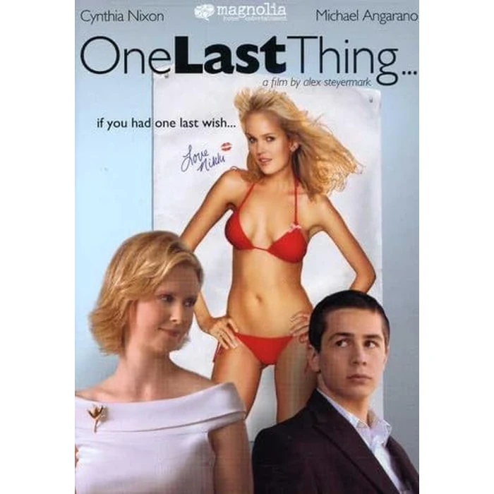 One Last Thing... by Magnolia Home Entertainment - Used - Good condition - US$4.49