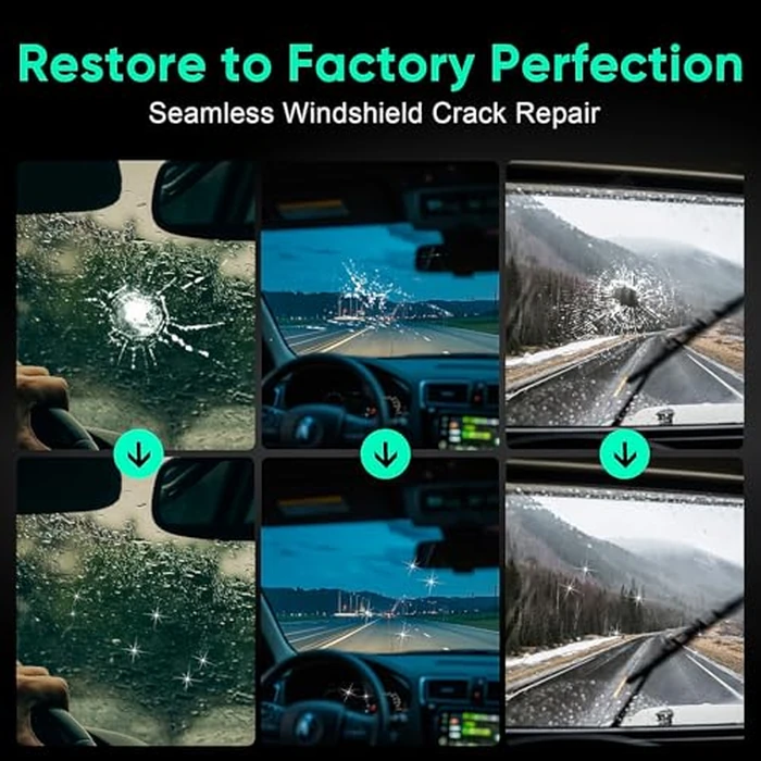 popalula Windshield Chip Repair Kit - 2026 Upgrade Car Windshield Crack Repair Kit, Glass Repair Liquid for Cracks and Chips, Rock Chip Repair Kit for Fix Windows, Mirrors, Glasses, All Crack Types by popalula - Image 4