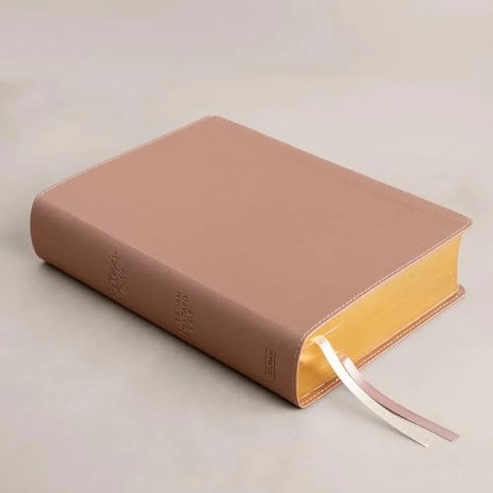 CSB She Reads Truth Bible, Rose Gold LeatherTouch by Holman Bibles - Image 8