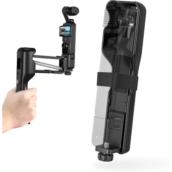STARTRC OSMO Pocket 3 Handheld Stabilizer, Mini Z-Axis Anti-Shake Handle Grip Holder Storage Protective Case for DJI Osmo Pocket 3 Creator Combo Accessories for Xtra Muse Vlog Live Shooting Video by STARTRC - Image 1