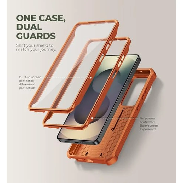 Dexnor for Samsung Galaxy S26 Ultra Case with Upgraded Slide Camera Cover & 2 Front Frames & Built-in Screen Protector & Kickstand, Heavy-Duty Rugged Case Full-Body Shockproof Bumper Protective Cover by Dexnor - Image 5