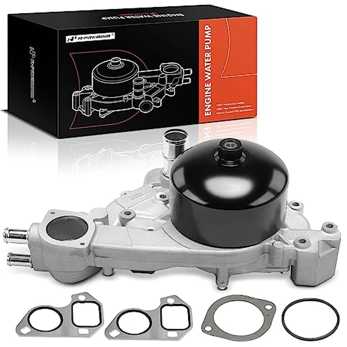 A-Premium Engine Water Pump W/Gasket Compatible with Chevy, Pontiac & Avanti - Camaro 98-02, Corvette 97-04, Firebird 98-02, GTO 04-06, II 01-04, 5.7L 6.0L, GMC LS1/LS6, Replace for# 19195105 by A-premium - Image 8