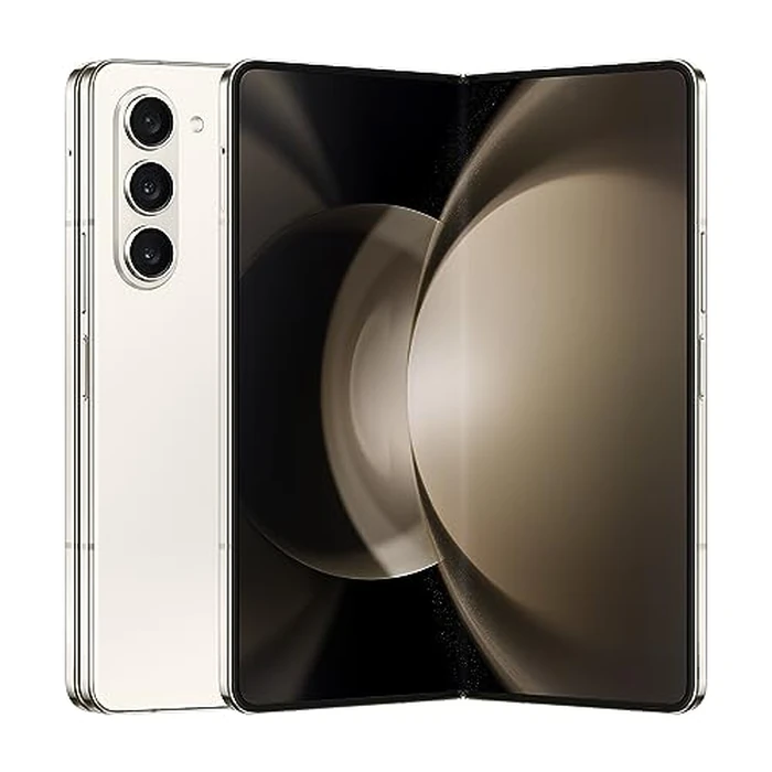 Samsung Galaxy Z Fold5 512GB Cream (CAD Version & Warranty) - AI Enabled, 6.2" cover screen, Multi Tasking, Dex Productivity, IPX8 Rating, Google meet live sharing, S-Pen compatible by Samsung - Image 1
