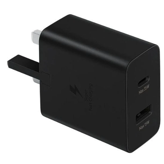 Samsung 35W Power Adapter Duo Travel - Black by Samsung - Image 1