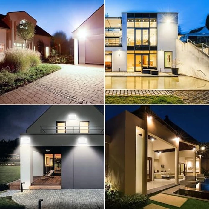 Indmird 200W Led Outdoor FloodLight, Exterior Flood Lights, Led Stadium Lights, Plug in Flood Light, for Yard, Garden, Playground, Lawn, Garages,Basketball Court, Stadium by Indmird - Image 7