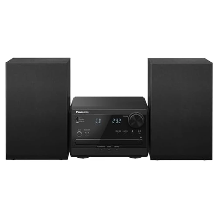 Panasonic Compact Stereo System with CD Player, Bluetooth, FM Radio and USB with Bass and Treble Control, 20W Stereo System for Home with Remote Control - SC-PM270PP-K (Black) by Panasonic - Used - Acceptable condition - US$105.82
