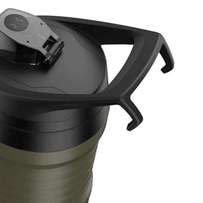 Under Armour 32 oz Insulated Water Bottles - Sports Water Jug with Fence Hook, Leak Resistant for Baseball, Football & More, 32 oz Insulated, Marine OD Green by Under Armour - Image 3