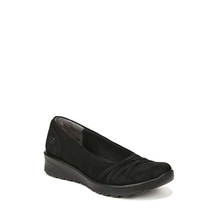 BZees Women's, Goody Slip-On, Black, 10 Wide by LifeStride - Used - Like New condition