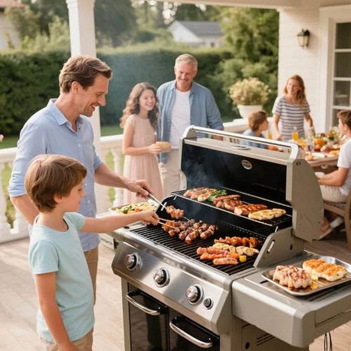 VEVOR Flavorizer Bars, 15 inch Grill Replacement Part, for Weber Spirit I & II 300 Series Grills, Including Spirit E-310, ll S-310, ll E-320, Porcelain-enameled Steel Thicker Heat Plate, 5 Pack by VEVOR - Image 2