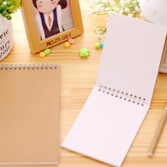 MUKCHAP 25 Pack A6 Spiral Bound Sketchbook, 4x6 Inch Sketch Pads with 60 Sheets/120 Pages for Drawing, Painting by MUKCHAP - Image 5