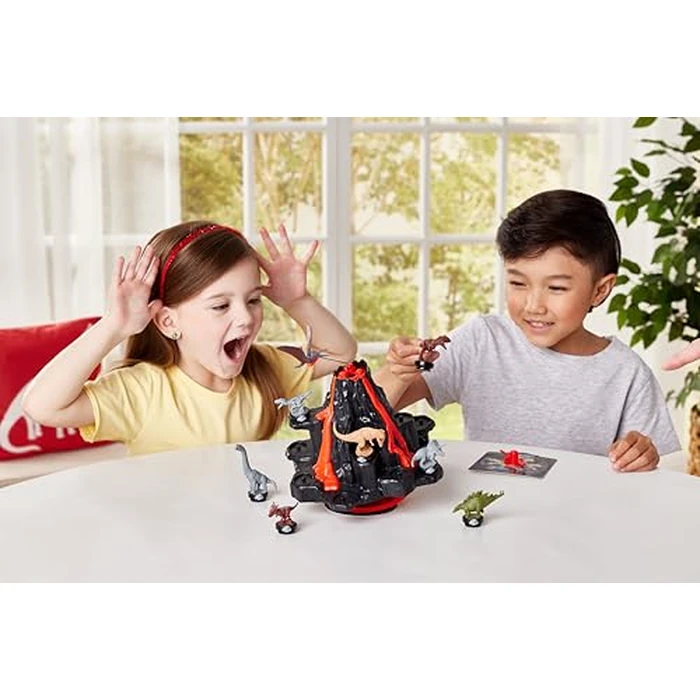 EPOCH Games Jurassic World Shaky Volcano - Action-Packed Tabletop Dinosaur Game for Ages 5+ by EPOCH Games - Image 5