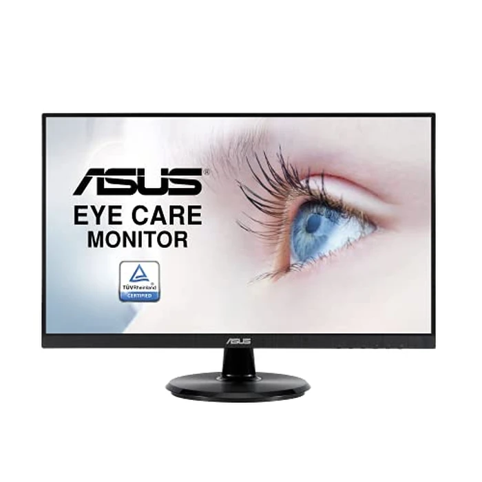 ASUS 24-Inch Desktop Monitor - 1080P Full HD, 75Hz, IPS, Adaptive-Sync/FreeSync, Eye Care, HDMI DisplayPort VGA, Frameless, VESA Wall Mountable - VA24DQ by ASUS - Image 1