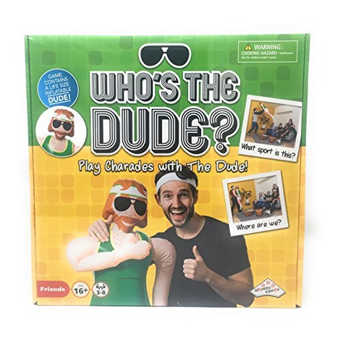 Charades Game for Family Who's The Dude Identity Fun Games Gift for Reunion Adult Game Night Ages 16+ 440 Funny Scenarios by Identity Games [www.identity games.com] - Used - Good condition - CA$12.78