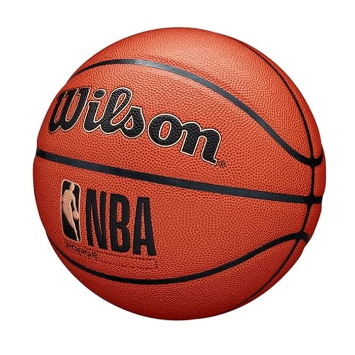 Wilson NBA Forge Indoor/Outdoor Basketball - Brown, Size 5-27.5" by WILSON - Image 2