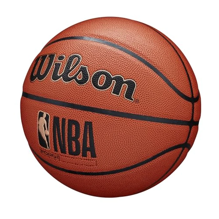 Wilson NBA Forge Indoor/Outdoor Basketball - Brown, Size 5-27.5" by WILSON - Image 4