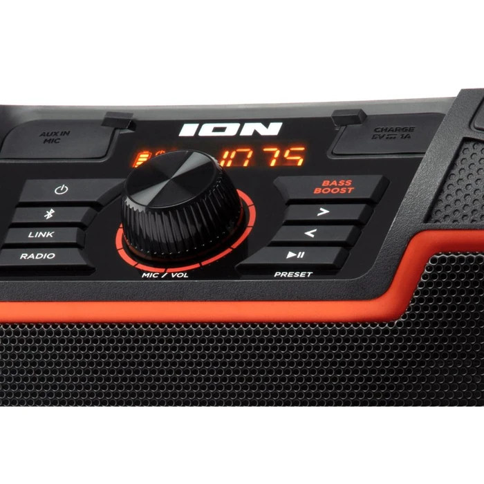 ION Sport All-Weather Rechargeable Bluetooth-Enabled Speaker - Black by ION - Image 8