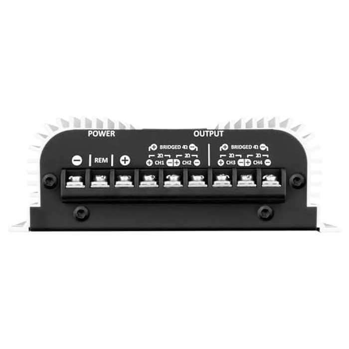 Taramps TS 400x4 400 watts RMS 4 Channels Full Range Car Audio Amplifier, 2 Bridged Channels, RCA Input Class D, Output Power, Multichannel Amplifier System, Small - TS400X4 by Taramp's - Image 4