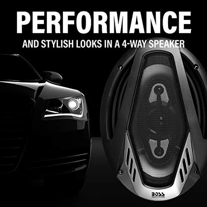 BOSS Audio Systems NX694 6 x 9 Inch Car Door Speakers - 800 Watts (per Pair), Coaxial, 4 Way, Full Range 4 Ohms, Sold in Pairs, Bocinas para Carro by BOSS Audio Systems - Image 7