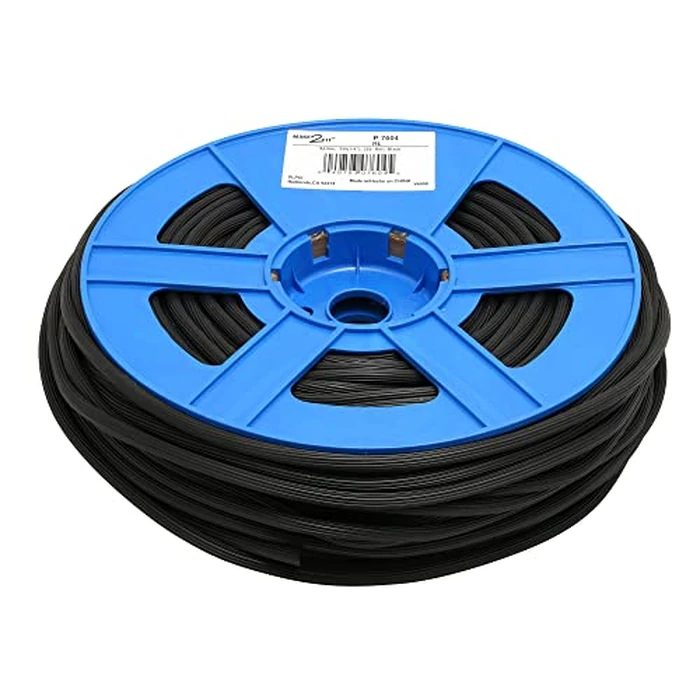 Prime-Line P 7604 0.25 In. x 250 ft. Roll Black Spline (1 Roll) by PRIME-LINE - Used - Like New condition