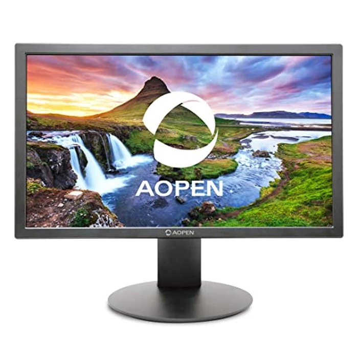 Acer AOPEN 20E0Q bi 19.5" HD+ (1600 x 900) Widescreen TN Monitor | Refresh Rate: 75Hz | Response Time: 6ms (G to G) | VESA Compliant | 1 x HDMI Port & 1 x VGA Port (HDMI Cable Incl.) by AOPEN - Used - Very Good condition