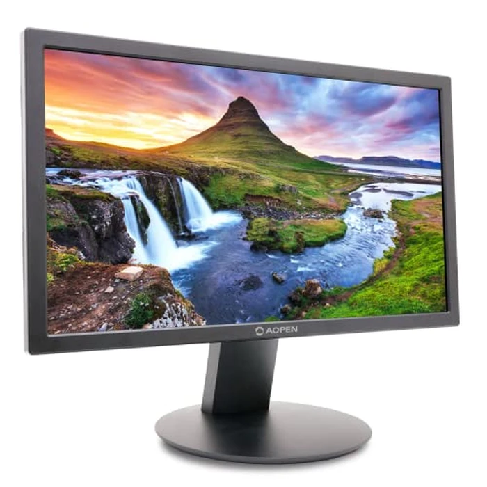 Acer AOPEN 20E0Q bi 19.5" HD+ (1600 x 900) Widescreen TN Monitor | Refresh Rate: 75Hz | Response Time: 6ms (G to G) | VESA Compliant | 1 x HDMI Port & 1 x VGA Port (HDMI Cable Incl.) by AOPEN - Image 2
