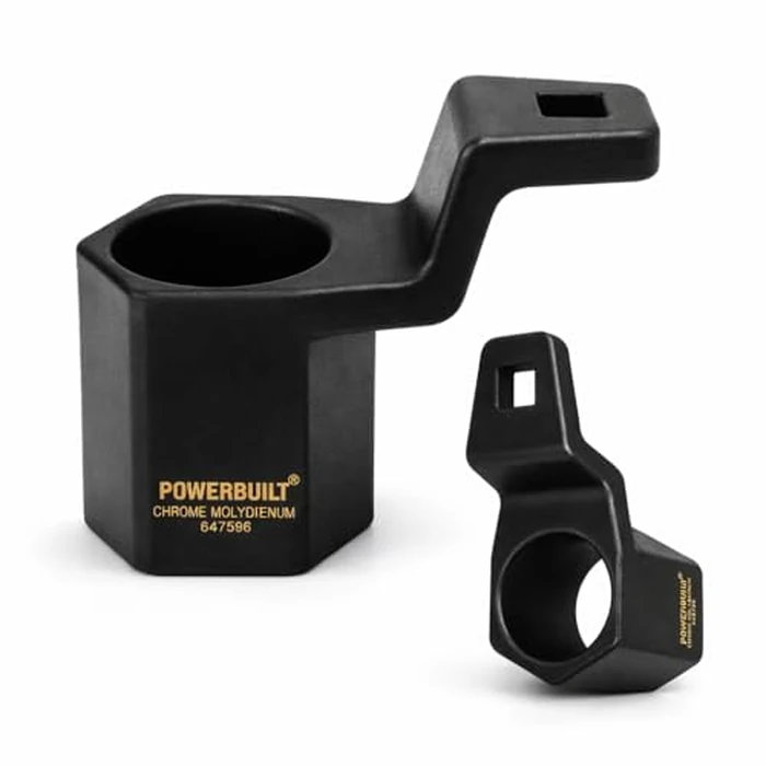 Powerbuilt Crankshaft Crank Pulley Removal Tool, 50mm Holder, Remover and Installer Socket Wrench, Honda and Acura - 648796,Black by Powerbuilt - Used - Like New condition