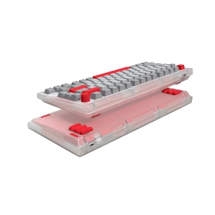 ONEofZERO Si75-HE High Performance Wired RGB Hall-Effect Keyboard - Keychron Hall Effect Switches for Gaming, 75% Layout, Rotary Knob, Modular, Silicone Gasket Mount, Compatible with Windows and Mac by ONEofZERO - Used - Very Good condition