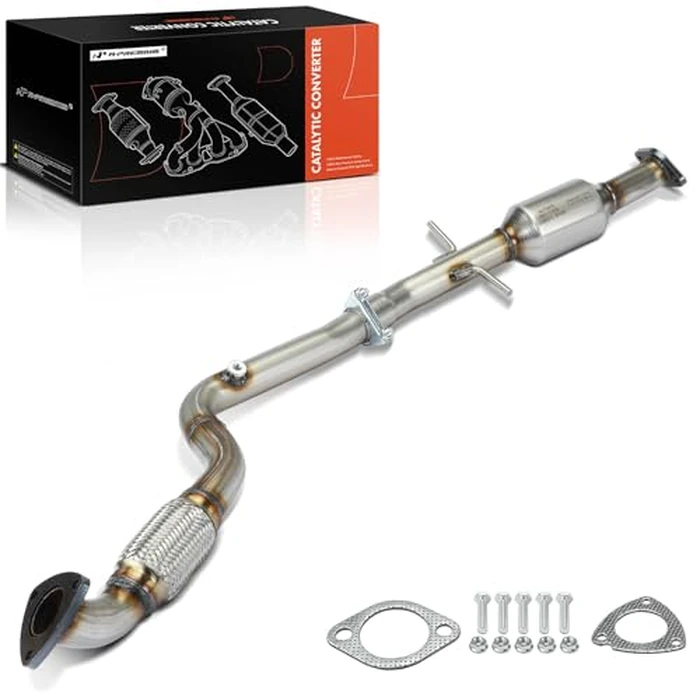 A-Premium Rear Catalytic Converter with Gasket Kit Direct-Fit Compatible with Chevrolet Cruze 2011-2015 1.8L, Cruze Limited 2016 1.8L, E.P.A. Compliant by A-Premium - Image 1
