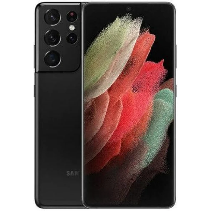 Galaxy S21 Ultra (5G) - 128GB - 1 Physical SIM + eSIM - Phantom Black - Unlocked by Samsung - Refurbished - Acceptable condition - US$268.75