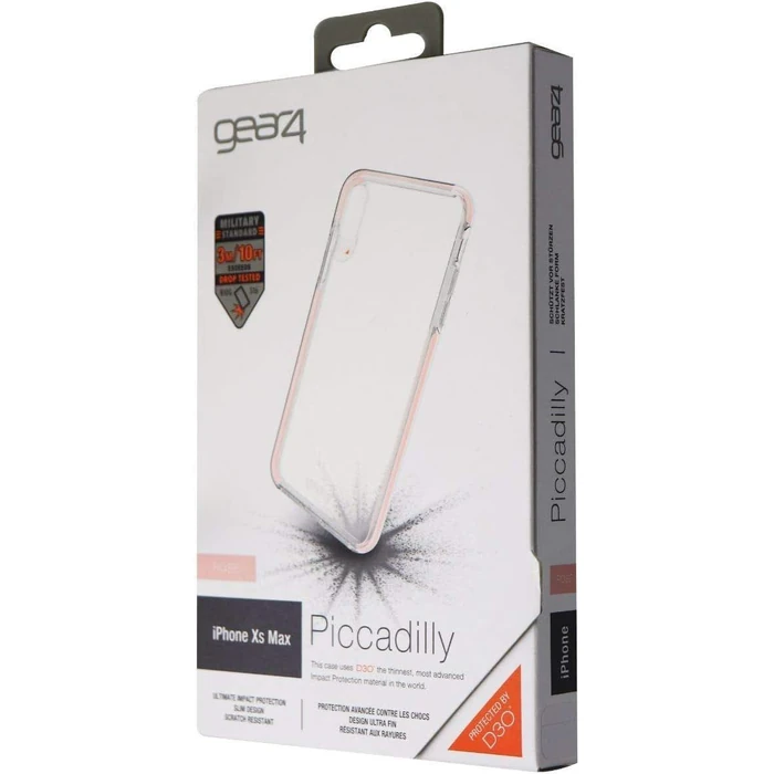 Gear4 Piccadilly Series Phone Case for iPhone XS Max - Rose Gold by Gear4 - Image 2