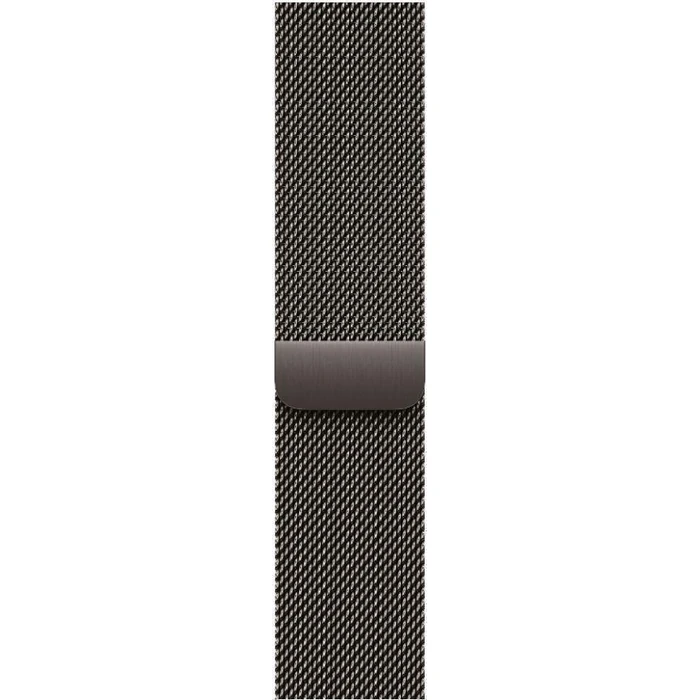 Apple Watch Series 10 (Cellular + GPS) - 64GB - Gold Titanium Case with Slate Milanese Loop Band by Apple - Image 3