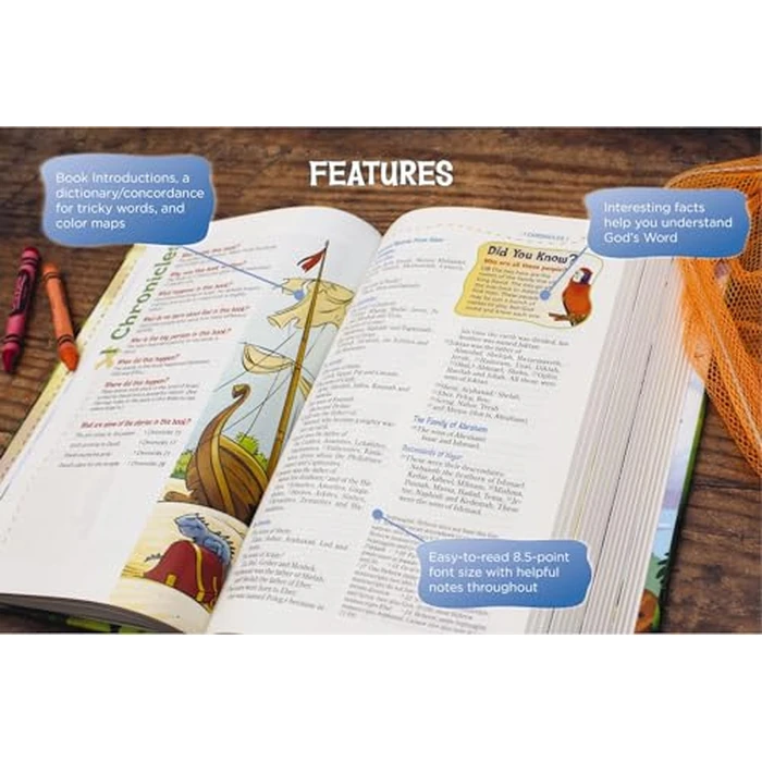 NIV, Adventure Bible, Hardcover, Full Color by HarperCollins Children's Books - Image 3