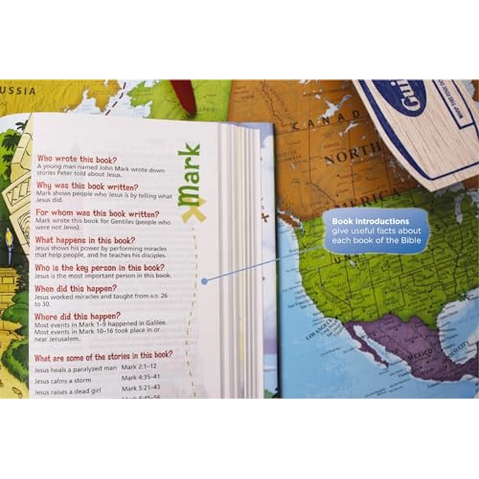 NIV, Adventure Bible, Hardcover, Full Color by HarperCollins Children's Books - Image 5