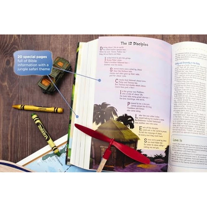 NIV, Adventure Bible, Hardcover, Full Color by HarperCollins Children's Books - Image 6