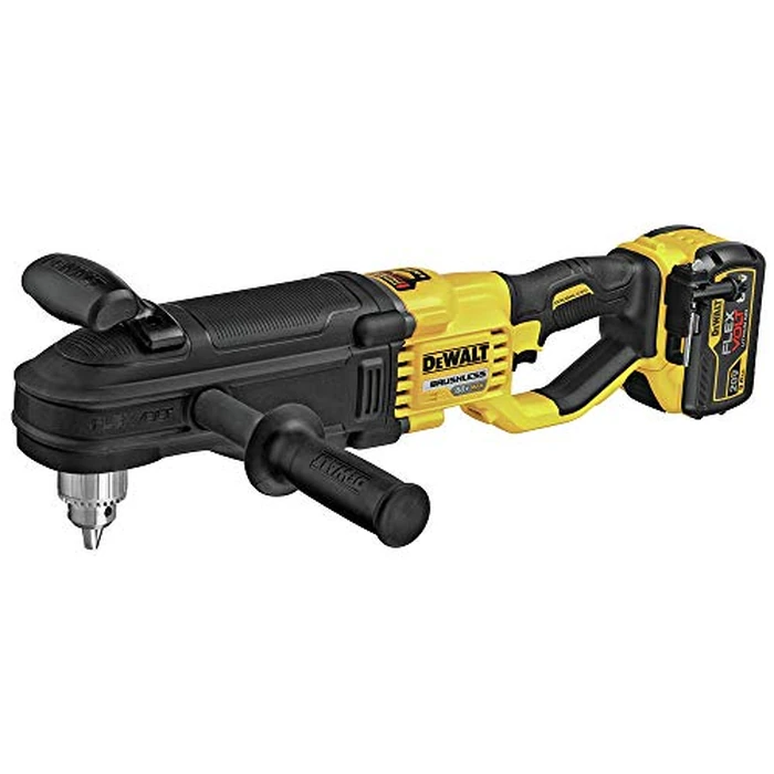 DEWALT 60V MAX* Right Angle Drill with E-Clutch System Kit, In-Line Stud/Joist (DCD470X1) by DEWALT - Image 2