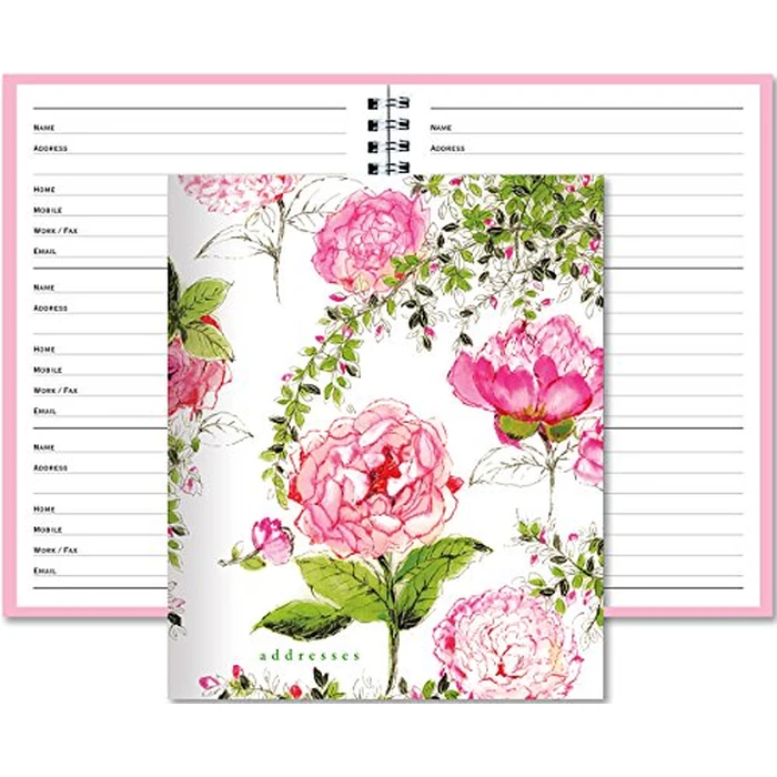 Rose Garden Large Address Book by Peter Pauper Press - Image 1