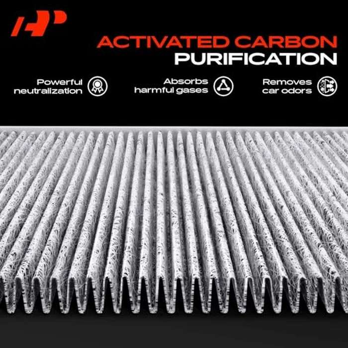 A-Premium Cabin Air Filter with Activated Carbon Compatible with Dodge, Chrysler, Nissan, Infiniti, Volkswagen & Ram model - Grand Caravan, Town & Country, Titan, Armada, Q50, G37, QX80, Q60, M35 by A-Premium - Image 4