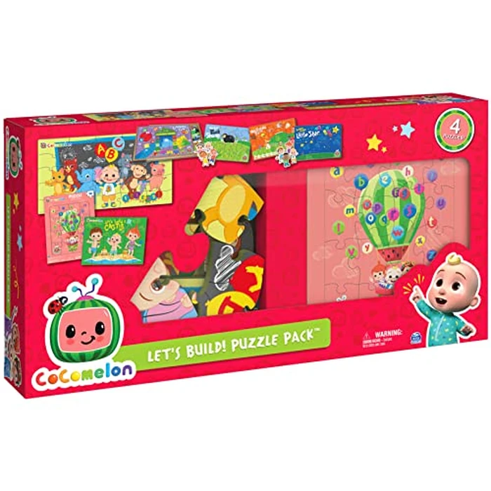 CoComelon, 7-Pack Jigsaw Puzzle Mega Bundle Includes Foam Wood Inlay Puzzles Featuring JJ & Friends from The Netflix YouTube Show, for Kids Ages 4+ by Spin Master Games - Image 6