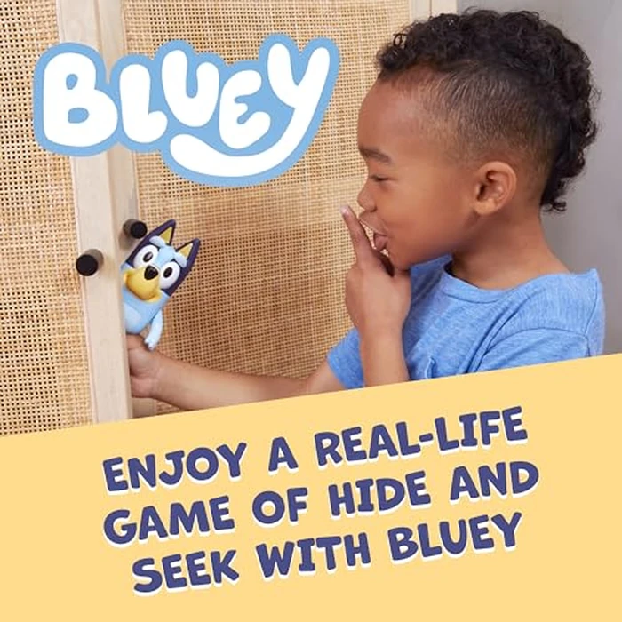 Bluey Game Hide and Seek Electronic Figure, Articulated, Musical Kids Figurines with Dance Mode, Interactive Toys for Kids, Toddler Figurine Toys for Ages 3+ by Bluey - Image 2
