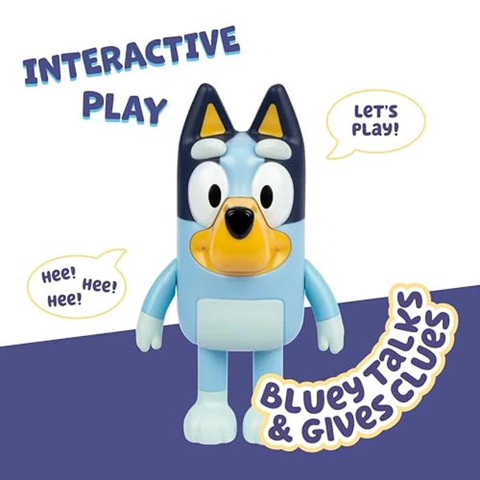 Bluey Game Hide and Seek Electronic Figure, Articulated, Musical Kids Figurines with Dance Mode, Interactive Toys for Kids, Toddler Figurine Toys for Ages 3+ by Bluey - Image 3