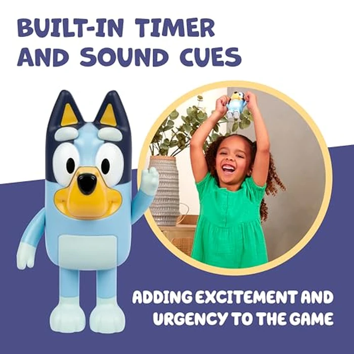 Bluey Game Hide and Seek Electronic Figure, Articulated, Musical Kids Figurines with Dance Mode, Interactive Toys for Kids, Toddler Figurine Toys for Ages 3+ by Bluey - Image 5