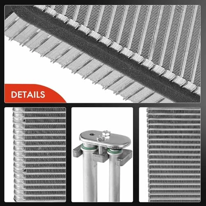 A-Premium A/C Evaporator Core Compatible with Audi RS6 2003-2004, TT (Quattro) & Porsche 911 & Volkswagen Jetta 2000-2005, Golf 1999-2005, R32 2004, with Pressing Plate by A-premium - Image 4