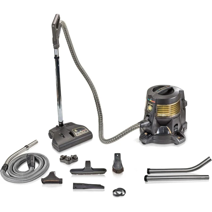 Rainbow E Series Bagless Canister Vacuum Cleaner - Black/Gold by Rainbow - Refurbished - Excellent condition