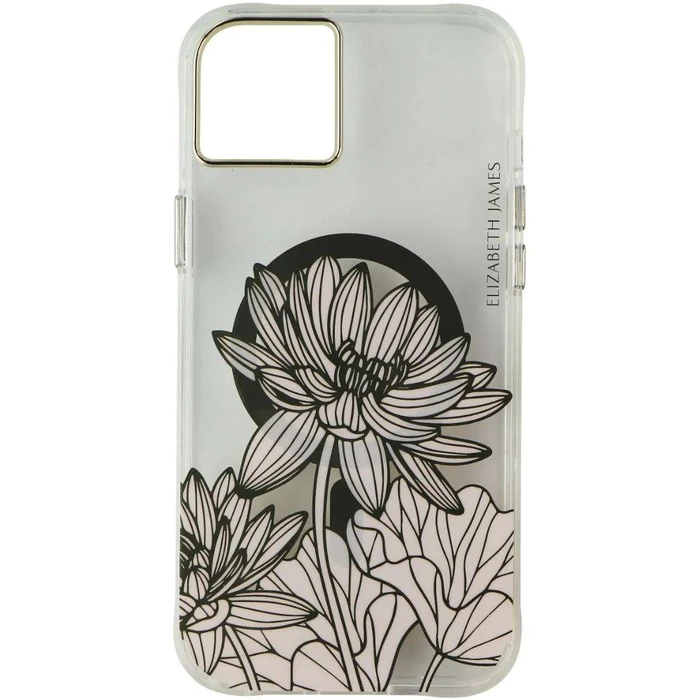 Case-Mate Elizabeth James Phone Case with MagSafe for iPhone 14 Plus - Dahlia a-la by Case-Mate - Image 2