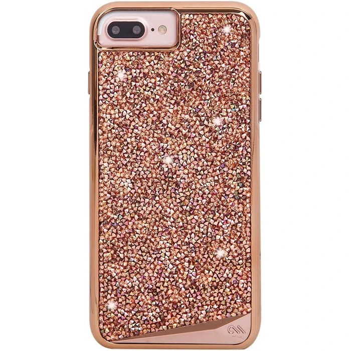 Case-Mate Brilliance Phone Case for iPhone 8 Plus - Rose Gold by Case-Mate - Image 1